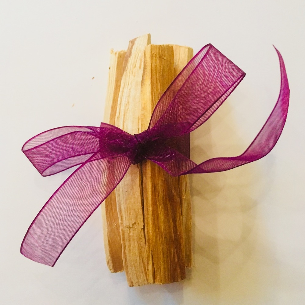 FINAL SALE Palo Santo Space Clearing Smudging Set